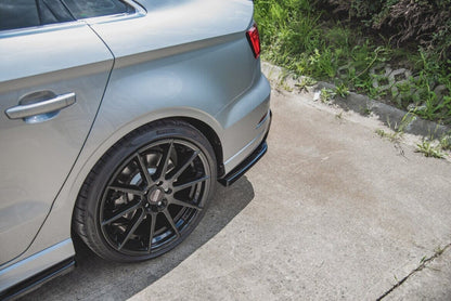Audi S3 8V Facelift Sportback Heck Ansatz Flaps V.2 Maxton Design 