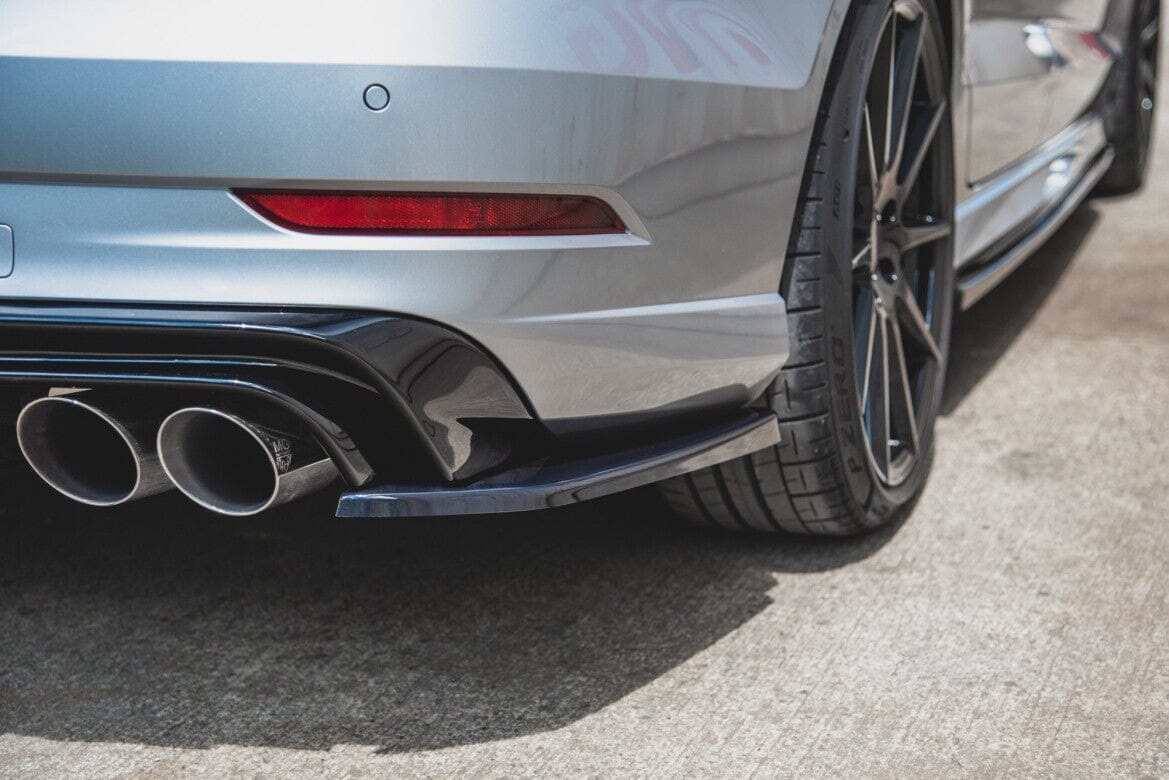 Audi S3 8V Facelift Sportback Heck Ansatz Flaps V.2 Maxton Design 
