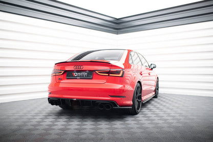 Audi S3 8V Limousine Heck Diffusor Maxton Design 