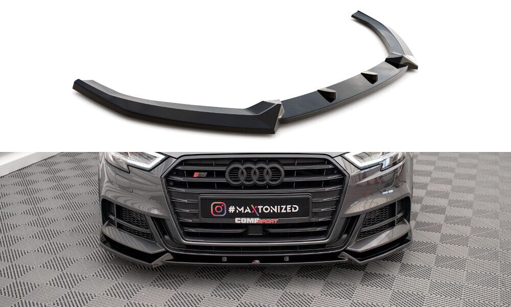 Audi S3 8V Sportback Frontspoiler - Frontlippe V.1 Maxton Design 