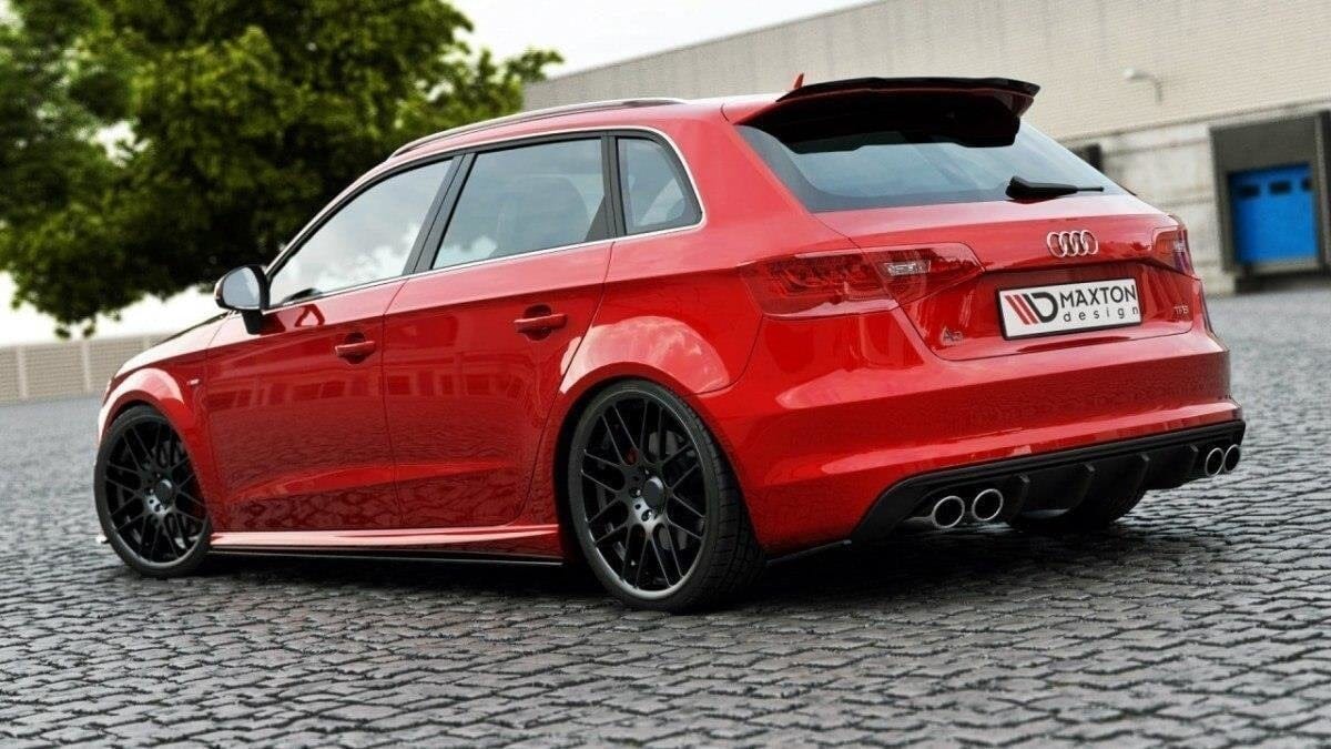 Audi S3 8V Sportback Heck Ansatz Flaps Maxton Design 