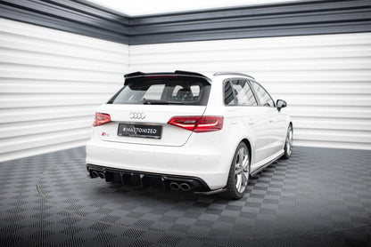 Audi S3 8V Sportback Heck Ansatz Flaps Maxton Design 