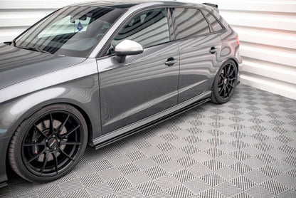 Audi S3 8V Sportback Street Pro Seitenschweller Maxton Design 