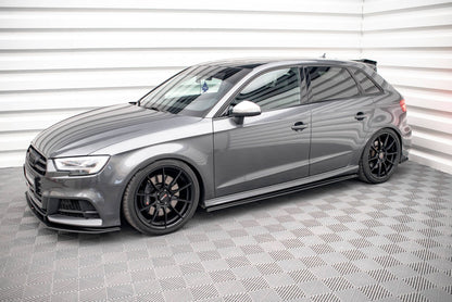 Audi S3 8V Sportback Street Pro Seitenschweller Maxton Design 
