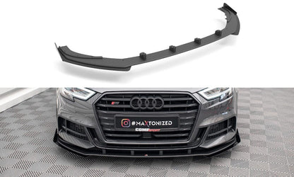 Audi S3 8V Sportback Street Pro Splitter + Flaps V.1 + Flaps Maxton Design 