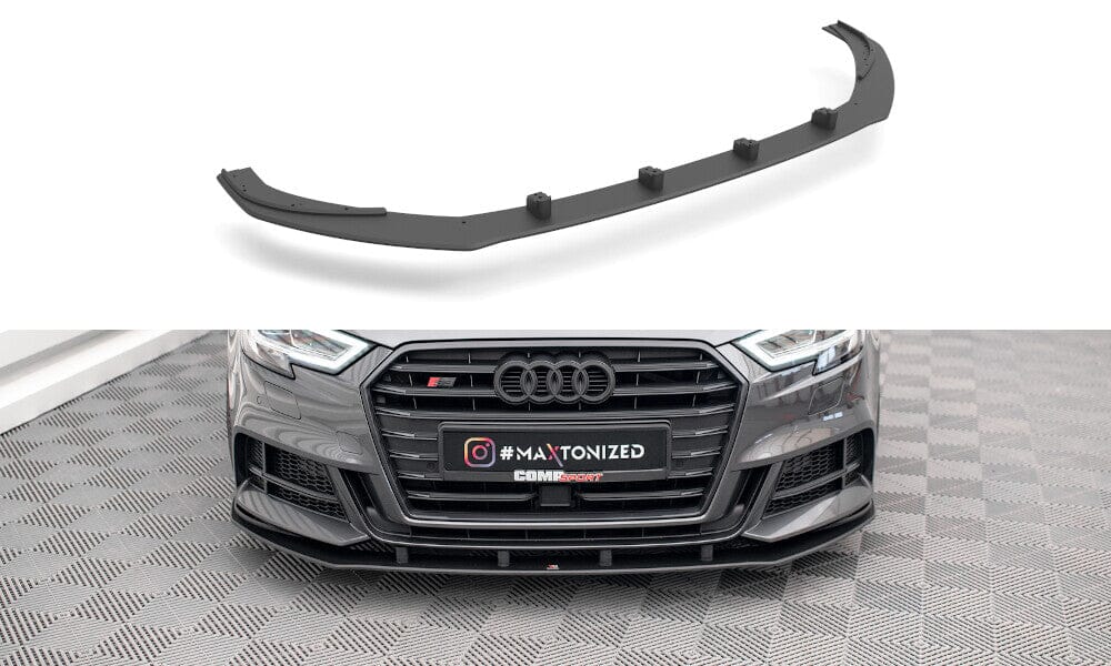 Audi S3 8V Sportback Street Pro Splitter Maxton Design 