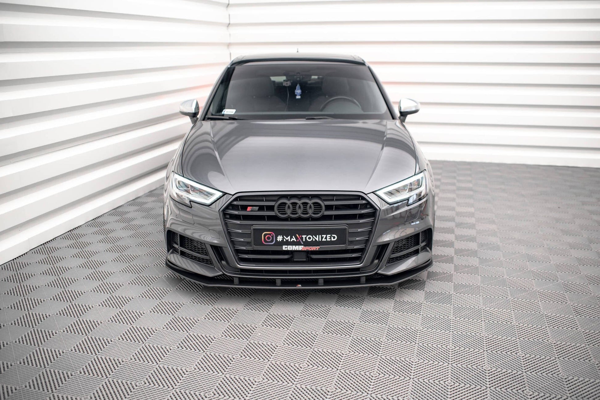 Audi S3 8V Sportback Street Pro Splitter Maxton Design 