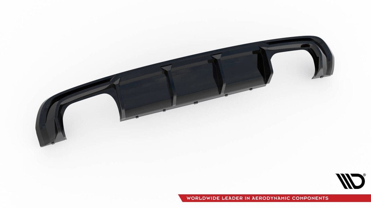 Audi S3 8V Sportback Vorfacelift Diffusor (Doppelauspuff Links+Rechts) OO_OO Maxton Design 