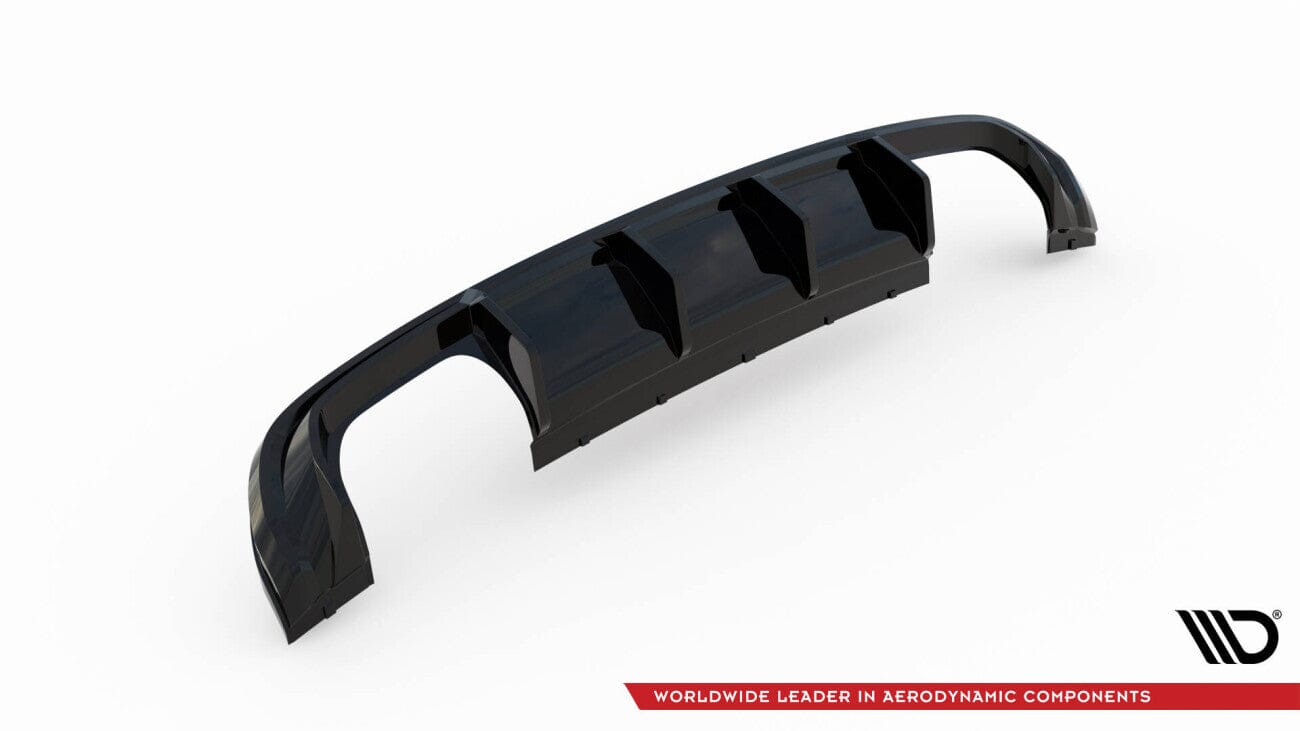 Audi S3 8V Sportback Vorfacelift Diffusor (Doppelauspuff Links+Rechts) OO_OO Maxton Design 