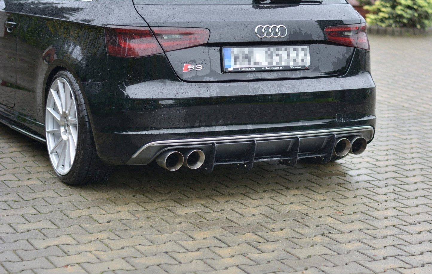 Audi S3 8V Sportback Vorfacelift Street Pro Heckschürze Maxton Design 