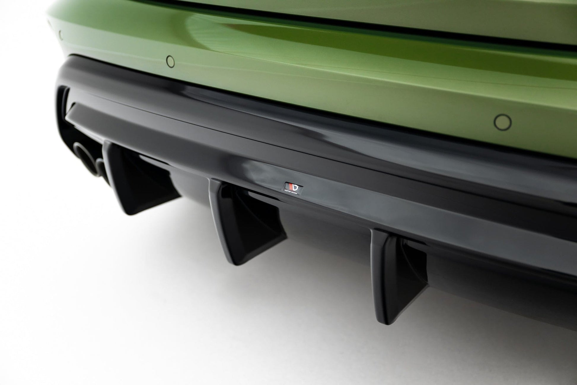 Audi S3 8Y Facelift Limousine Heck Diffusor OO-OO Maxton Design 