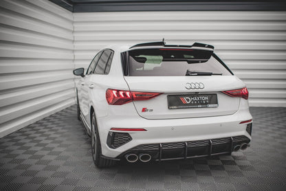 Audi S3 8Y Facelift Limousine Street Pro Heckschürze Maxton Design 