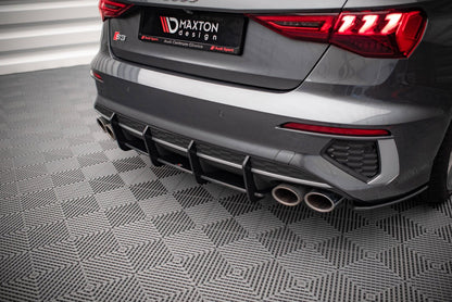 Audi S3 8Y Facelift Limousine Street Pro Heckschürze Maxton Design 
