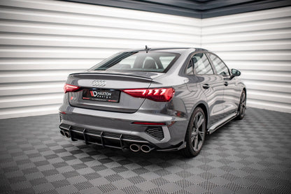 Audi S3 8Y Facelift Limousine Street Pro Heckschürze Maxton Design 