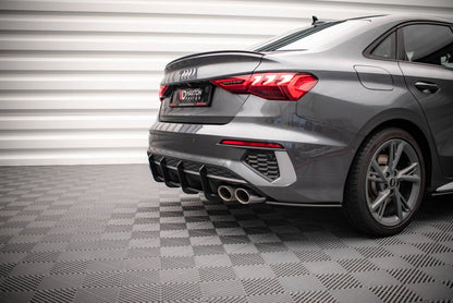 Audi S3 8Y Facelift Limousine Street Pro Heckschürze Maxton Design 