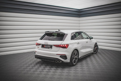 Audi S3 8Y Facelift Sportback Heck Ansatz Flaps Maxton Design 