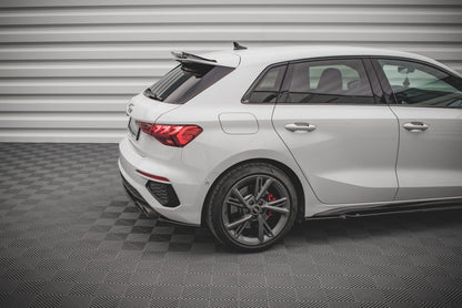 Audi S3 8Y Facelift Sportback Heck Ansatz Flaps Maxton Design 