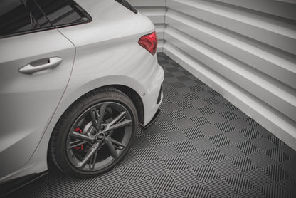 Audi S3 8Y Facelift Sportback Heck Ansatz Flaps Maxton Design 