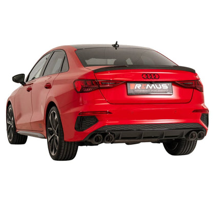 AUDI S3 8Y Limousine - REMUS Duplex Performance Auspuff Anlage REMUS 