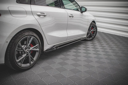 Audi S3 8Y Limousine Seitenschweller V.1 Maxton Design 