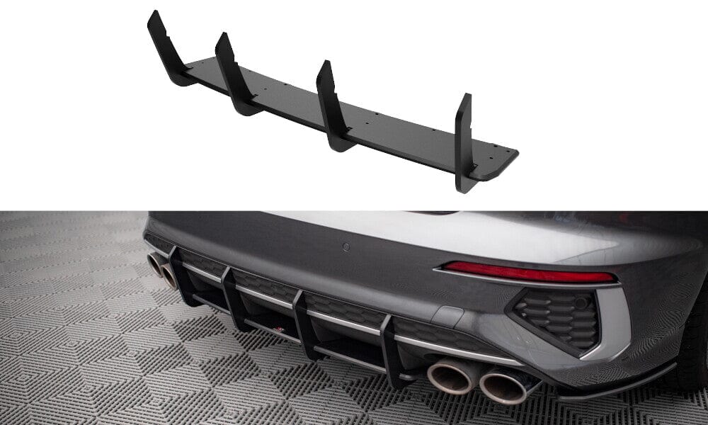 Audi S3 8Y Limousine Street Pro Heckschürze Maxton Design 