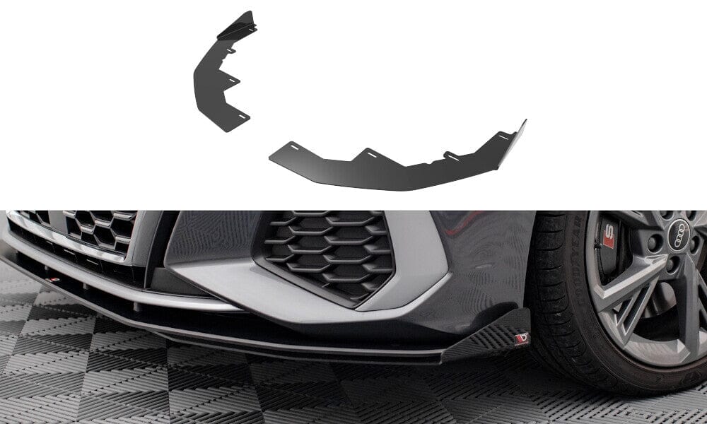 Audi S3 8Y Sportback Front Stossstange Flaps Maxton Design 