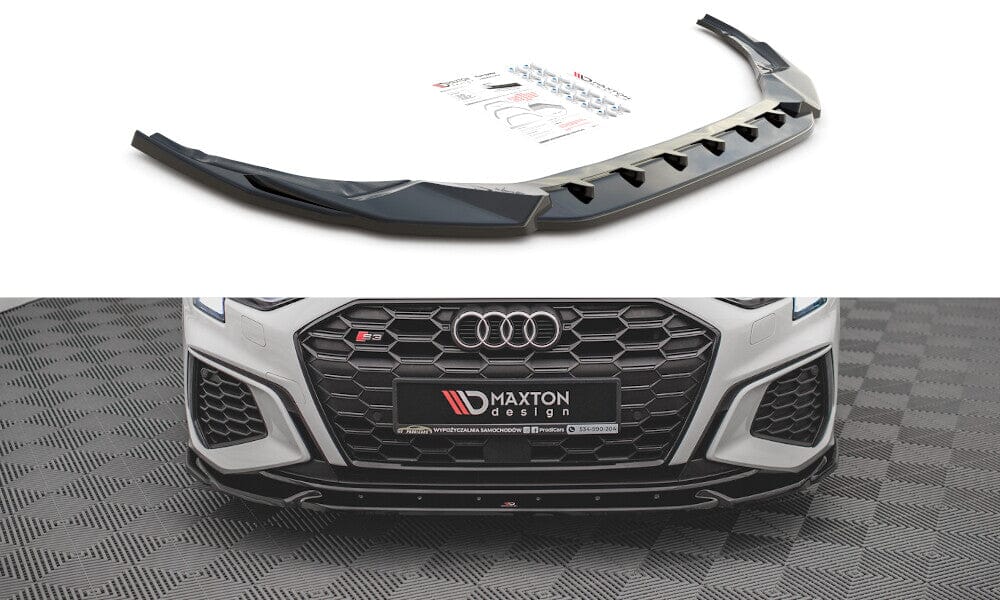 Audi S3 8Y Sportback Frontspoiler - Frontlippe V.3 Maxton Design 
