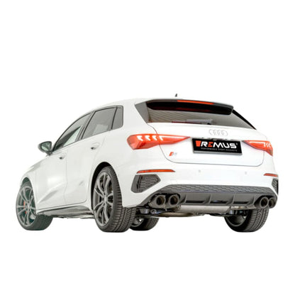 AUDI S3 8Y Sportback- REMUS Duplex Performance Auspuff Anlage Ab Katalysator REMUS 