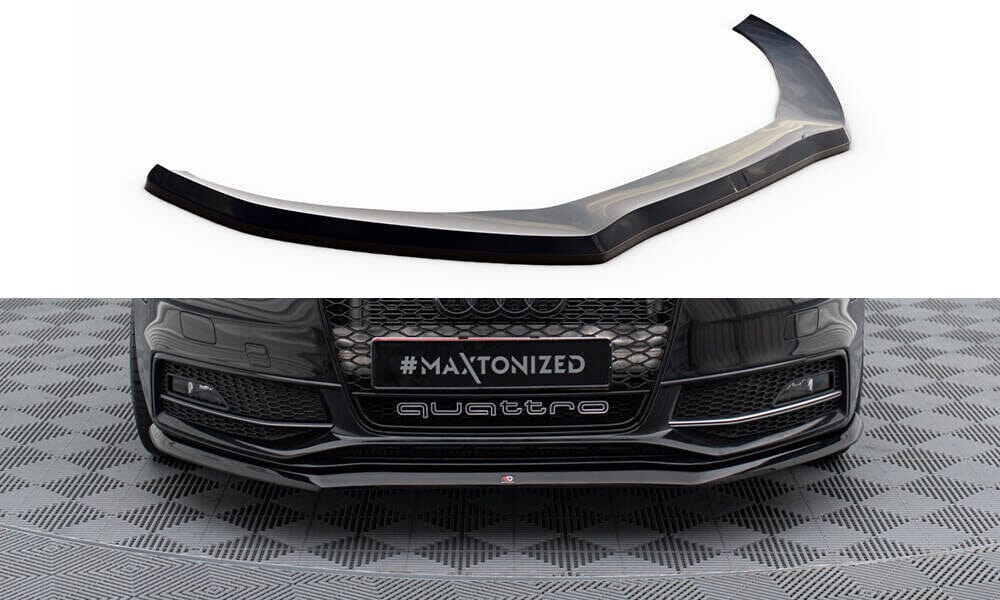 Audi S4 B8 Facelift Limousine Frontspoiler - Frontlippe V.1 Maxton Design 