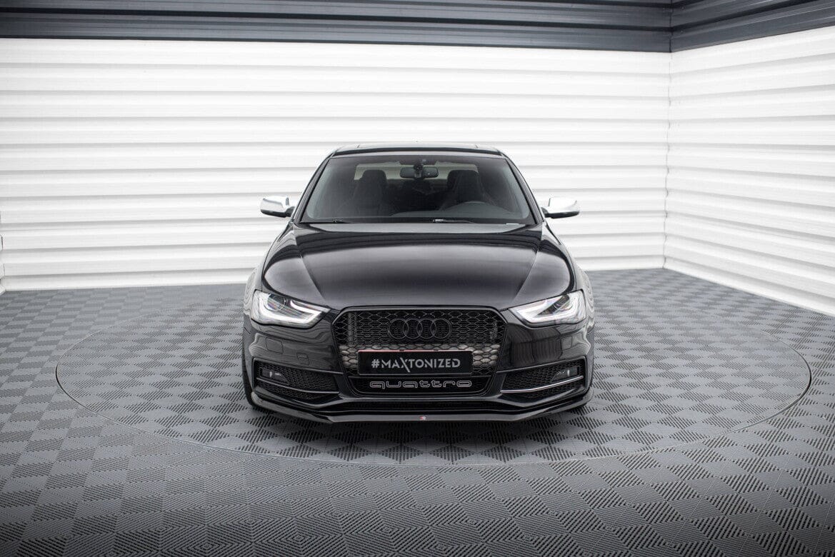 Audi S4 B8 Facelift Limousine Frontspoiler - Frontlippe V.1 Maxton Design 