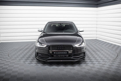 Audi S4 B8 Facelift Limousine Frontspoiler - Frontlippe V.1 Maxton Design 