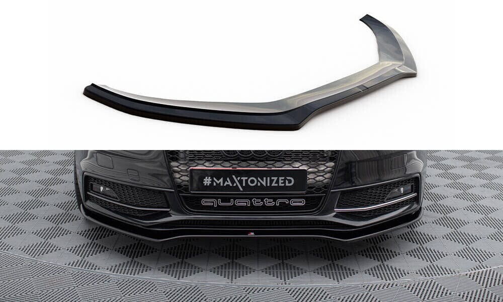 Audi S4 B8 Facelift Limousine Frontspoiler - Frontlippe V.2 Maxton Design 