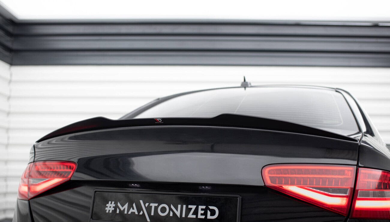 Audi S4 B8 Facelift Limousine Heck Spoiler Maxton Design 