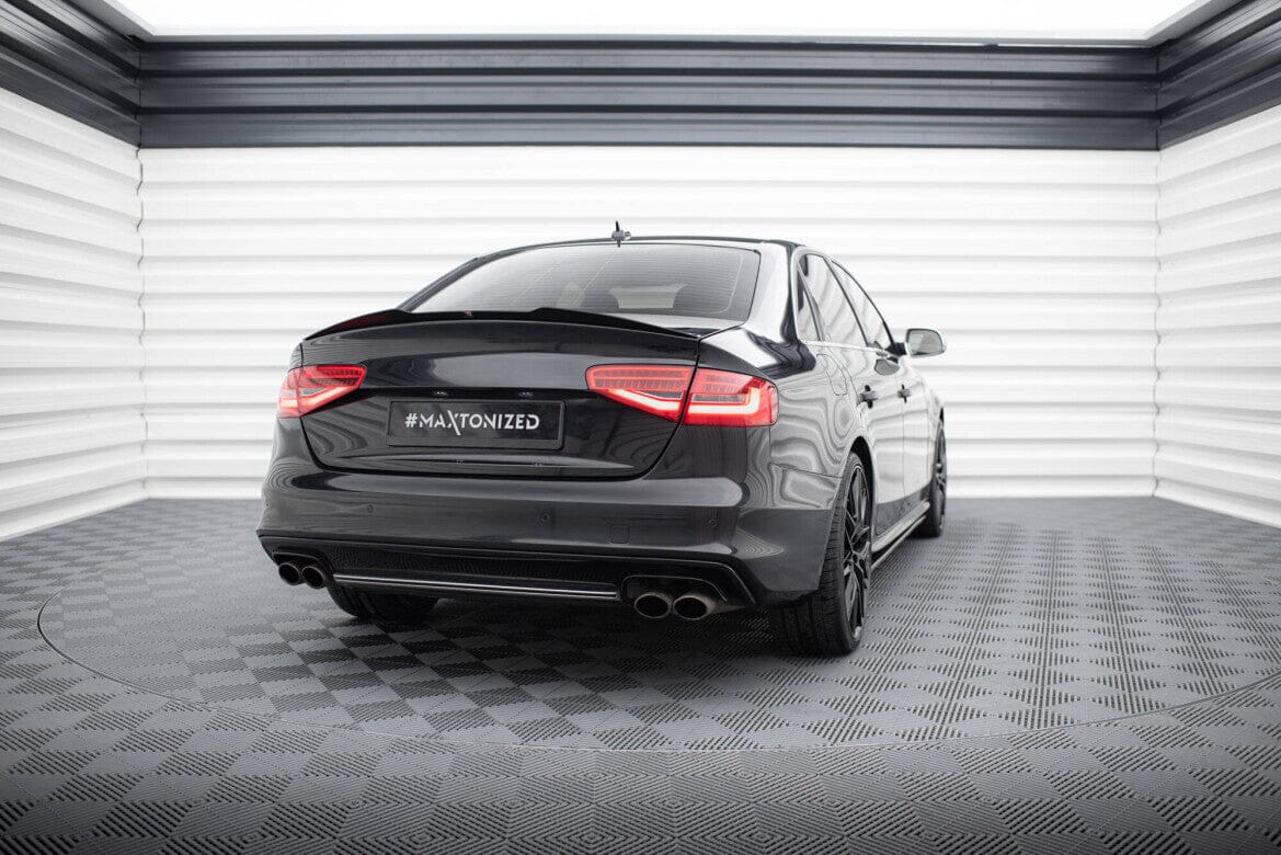 Audi S4 B8 Facelift Limousine Heck Spoiler Maxton Design 