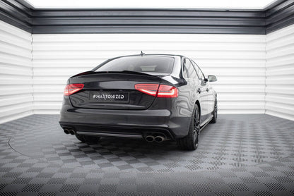 Audi S4 B8 Facelift Limousine Heck Spoiler Maxton Design 