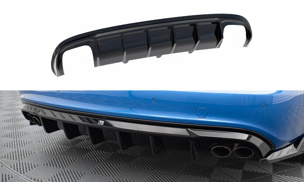 Audi S4 B8 Heck Diffusor OO-OO Maxton Design 