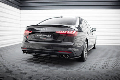 Audi S4 B9 Facelift Heckansatz Maxton Design 
