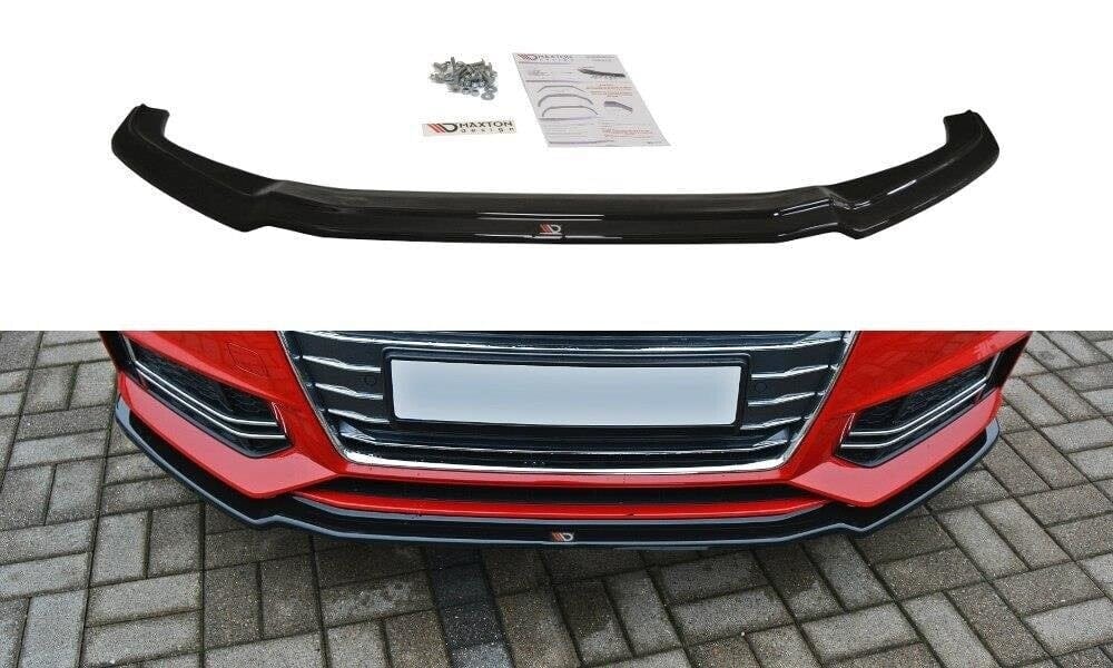 Audi S4 B9 Limousine Frontspoiler - Frontlippe V.1 Maxton Design 