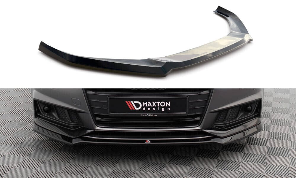 Audi S4 B9 Limousine Frontspoiler - Frontlippe V.4 Maxton Design 