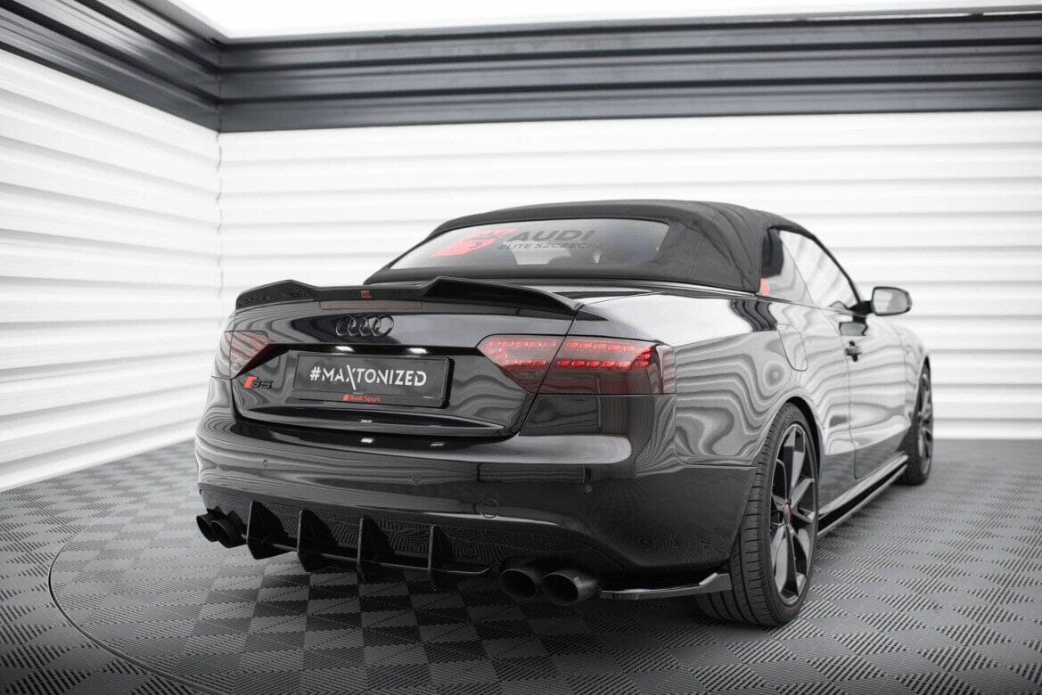 Audi S5 8T Cabrio 3D Heck Spoiler Maxton Design 