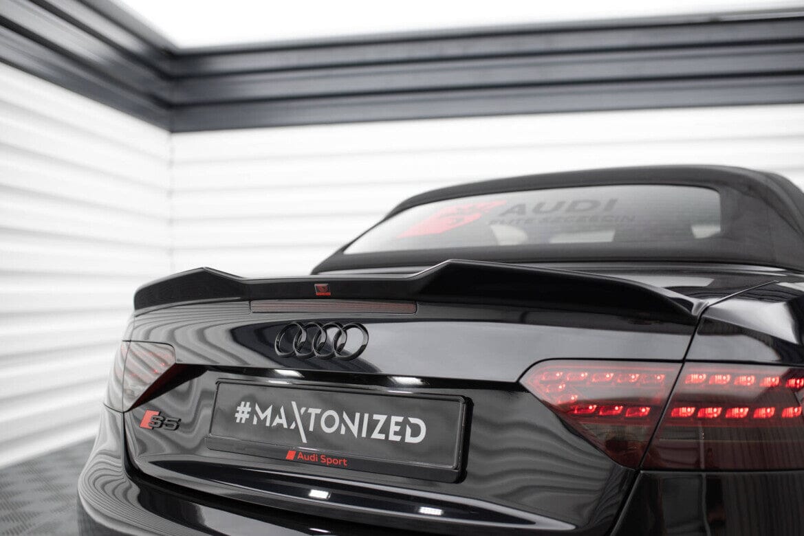 Audi S5 8T Cabrio 3D Heck Spoiler Maxton Design 