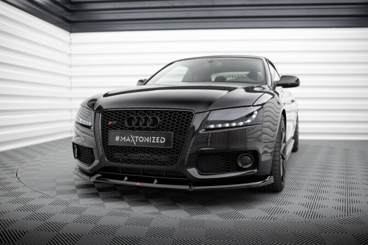 Audi S5 8T Cabrio Frontspoiler - Frontlippe V.2 Maxton Design 
