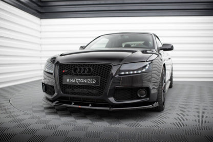 Audi S5 8T Cabrio Frontspoiler - Frontlippe V.2 Maxton Design 