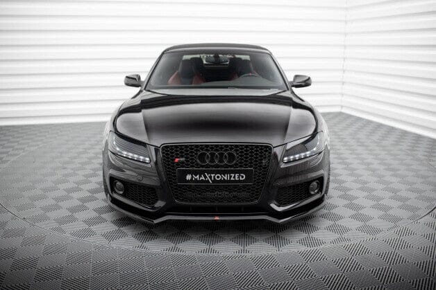 Audi S5 8T Cabrio Frontspoiler - Frontlippe V.3 Maxton Design 