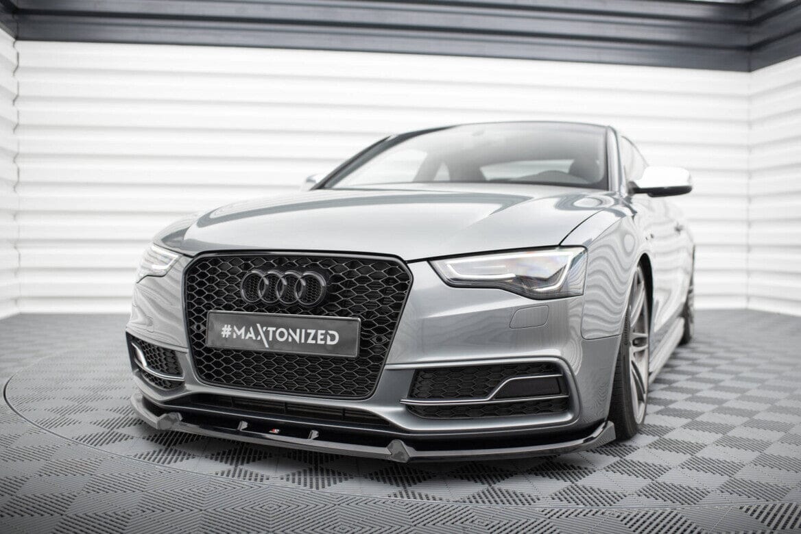 Audi S5 8T Cabrio Frontspoiler - Frontlippe V.3 Maxton Design 