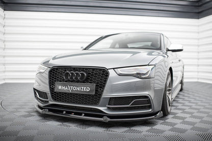Audi S5 8T Cabrio Frontspoiler - Frontlippe V.3 Maxton Design 