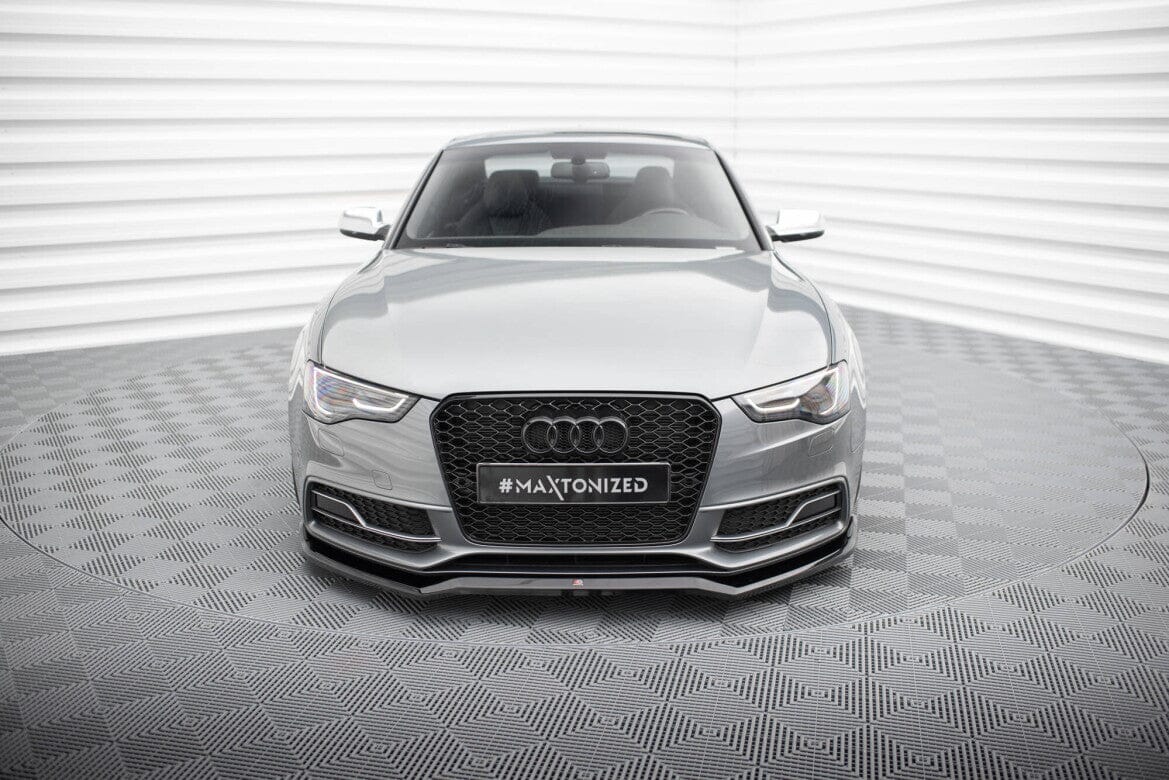 Audi S5 8T Cabrio Frontspoiler - Frontlippe V.4 Maxton Design 