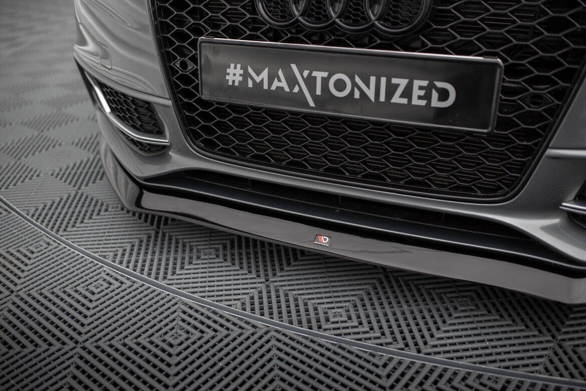 Audi S5 8T Coupe Frontspoiler - Frontlippe V.1 Maxton Design 
