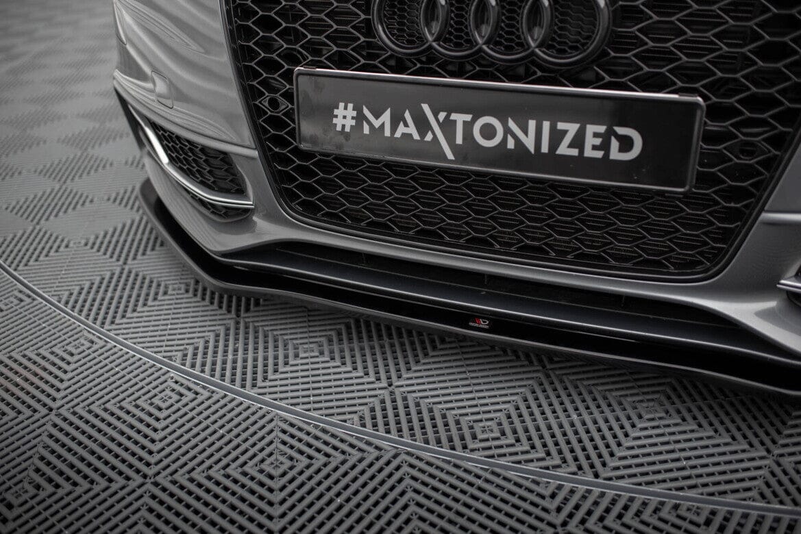 Audi S5 8T Coupe Frontspoiler - Frontlippe V.2 Maxton Design 