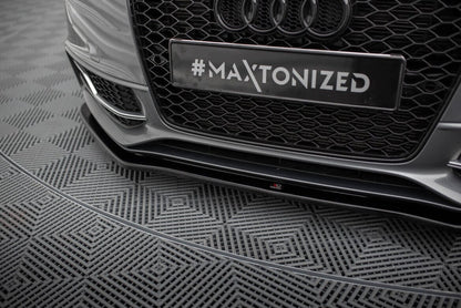 Audi S5 8T Coupe Frontspoiler - Frontlippe V.2 Maxton Design 